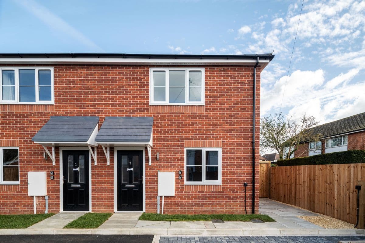New-build homes in Churchdown, near Gloucester