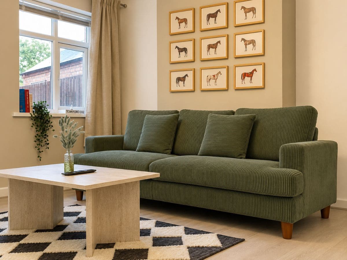 A sitting room in our Coventry home