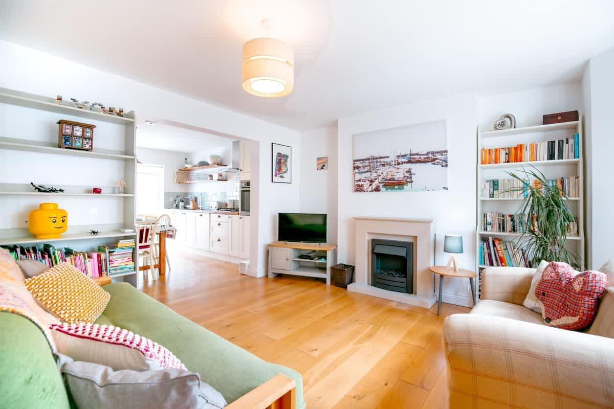A comfortable sitting room
